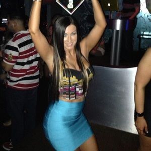 Bebe Bandage Skirt and Crop Top Set